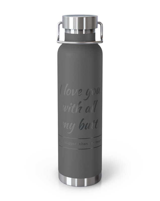 Funny Insulated Water Bottle, Gift for Girlfriend, Cute Hydration Flask, Unique Travel Mug, Cute Gift for Her, Wedding, Anniversary