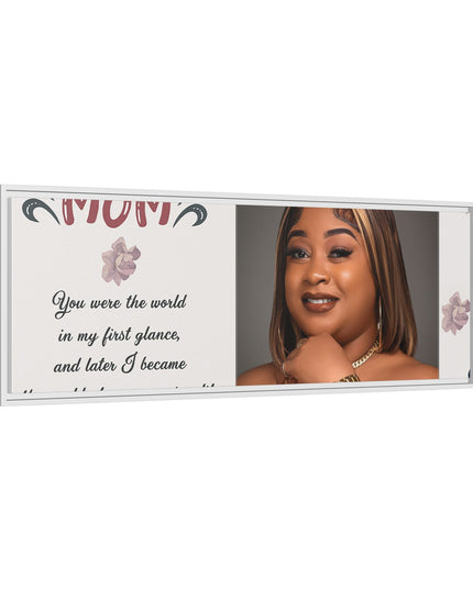 Personalized Mother's Day Framed Print, Gift for Mom, Custom Wall Art, Unique Home Décor, Family Keepsake