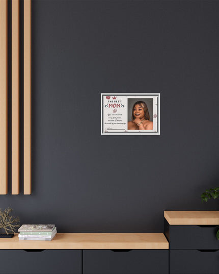 Personalized Mother's Day Framed Print, Gift for Mom, Custom Wall Art, Unique Home Décor, Family Keepsake