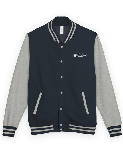 Stylish Unisex Heavyweight Letterman Jacket - Perfect for Game Days, Casual Outings
