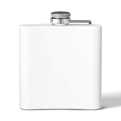 Chic Stainless Steel Flask, 6oz | Stylish Drinkware, Perfect for Parties, Gifts, Weddings, Hip Flasks, Travel