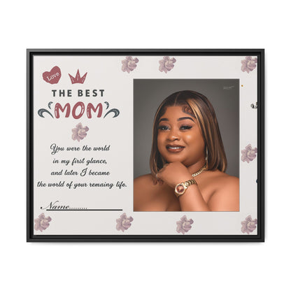 Personalized Mother's Day Framed Print, Gift for Mom, Custom Wall Art, Unique Home Décor, Family Keepsake