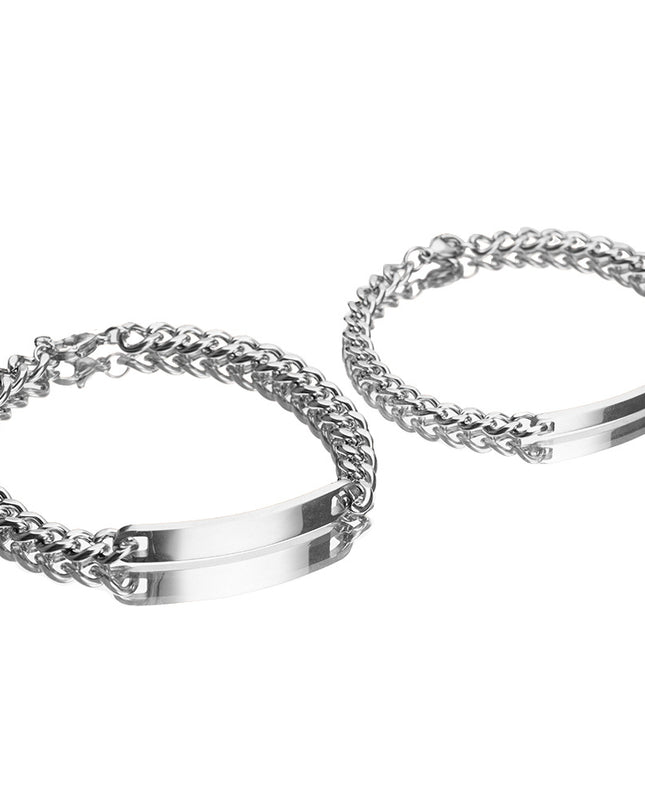 Personalized Couple Name Custom Bracelet