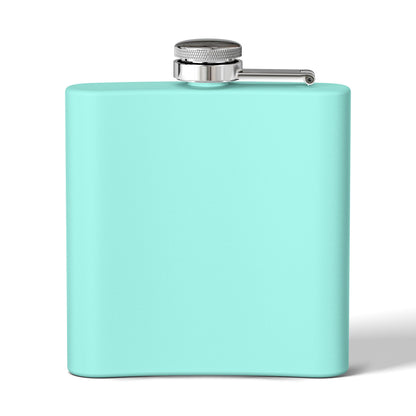 Chic Stainless Steel Flask, 6oz | Stylish Drinkware, Perfect for Parties, Gifts, Weddings, Hip Flasks, Travel