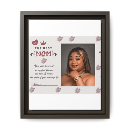 Personalized Mother's Day Framed Print, Gift for Mom, Custom Wall Art, Unique Home Décor, Family Keepsake