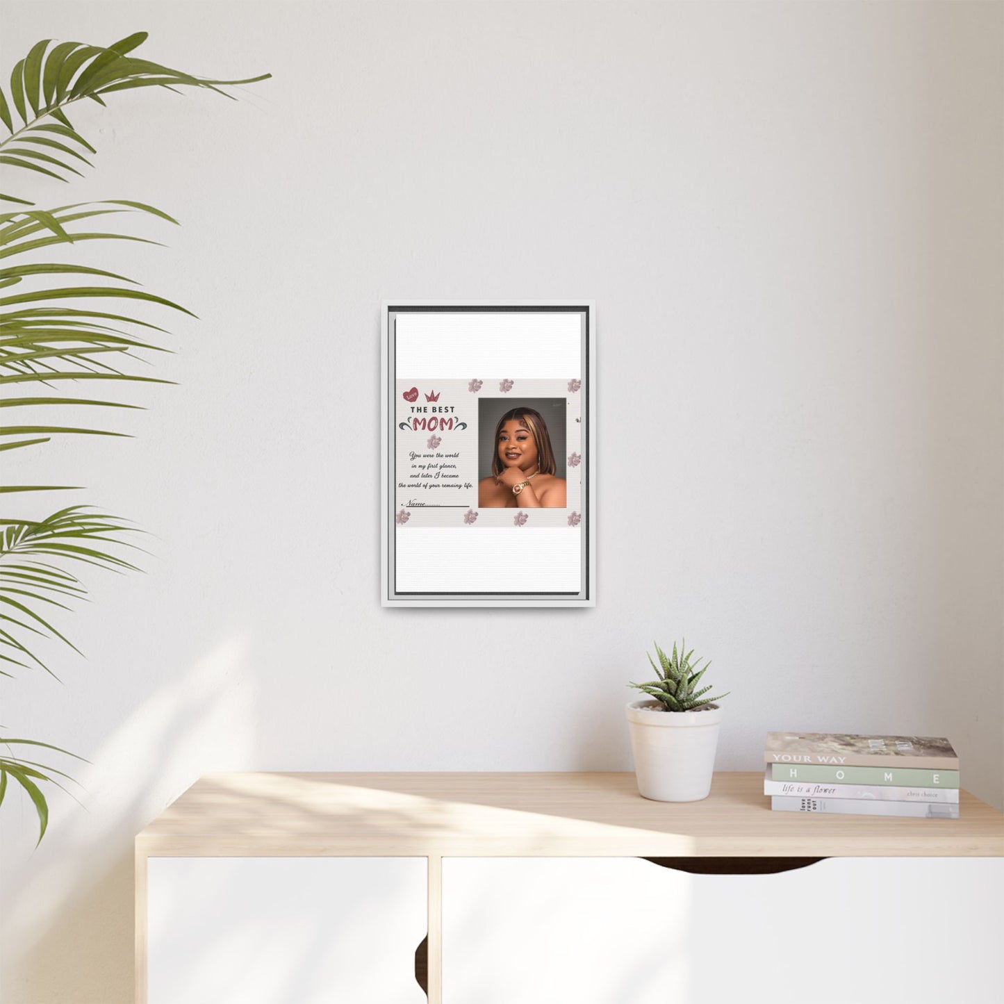 Personalized Mother's Day Framed Print, Gift for Mom, Custom Wall Art, Unique Home Décor, Family Keepsake