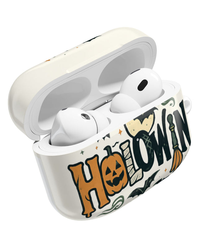 Halloween AirPod Case, Spooky Earbud Cover, Fall Accessory, Pumpkin Decor, Witch Craft Gift, Trick or Treat Storage