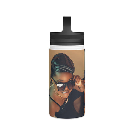 Chic Stainless Steel Water Bottle | Stylish Travel Flask, Leak-Proof Hydration, Perfect for Fitness, Outdoor Adventures, and Everyday Use