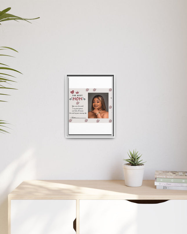 Personalized Mother's Day Framed Print, Gift for Mom, Custom Wall Art, Unique Home Décor, Family Keepsake