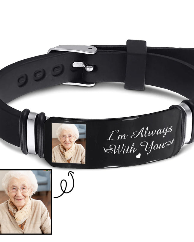 custom silicone Couple bracelet