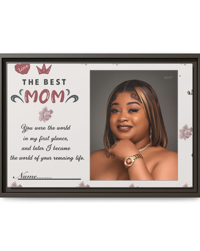 Personalized Mother's Day Framed Print, Gift for Mom, Custom Wall Art, Unique Home Décor, Family Keepsake