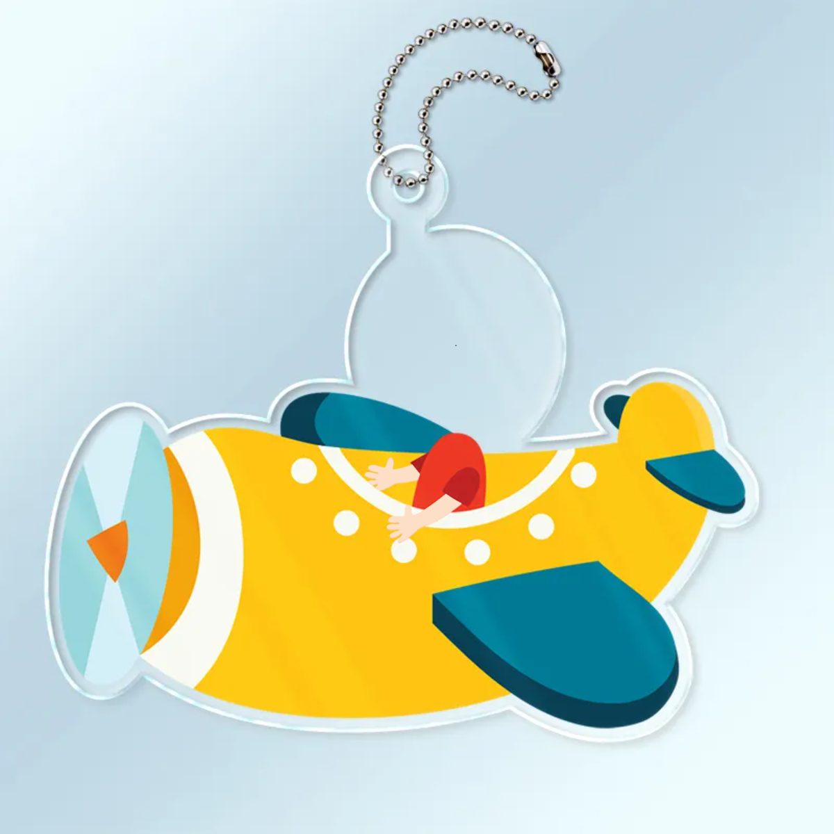 Custom cute head pendant
