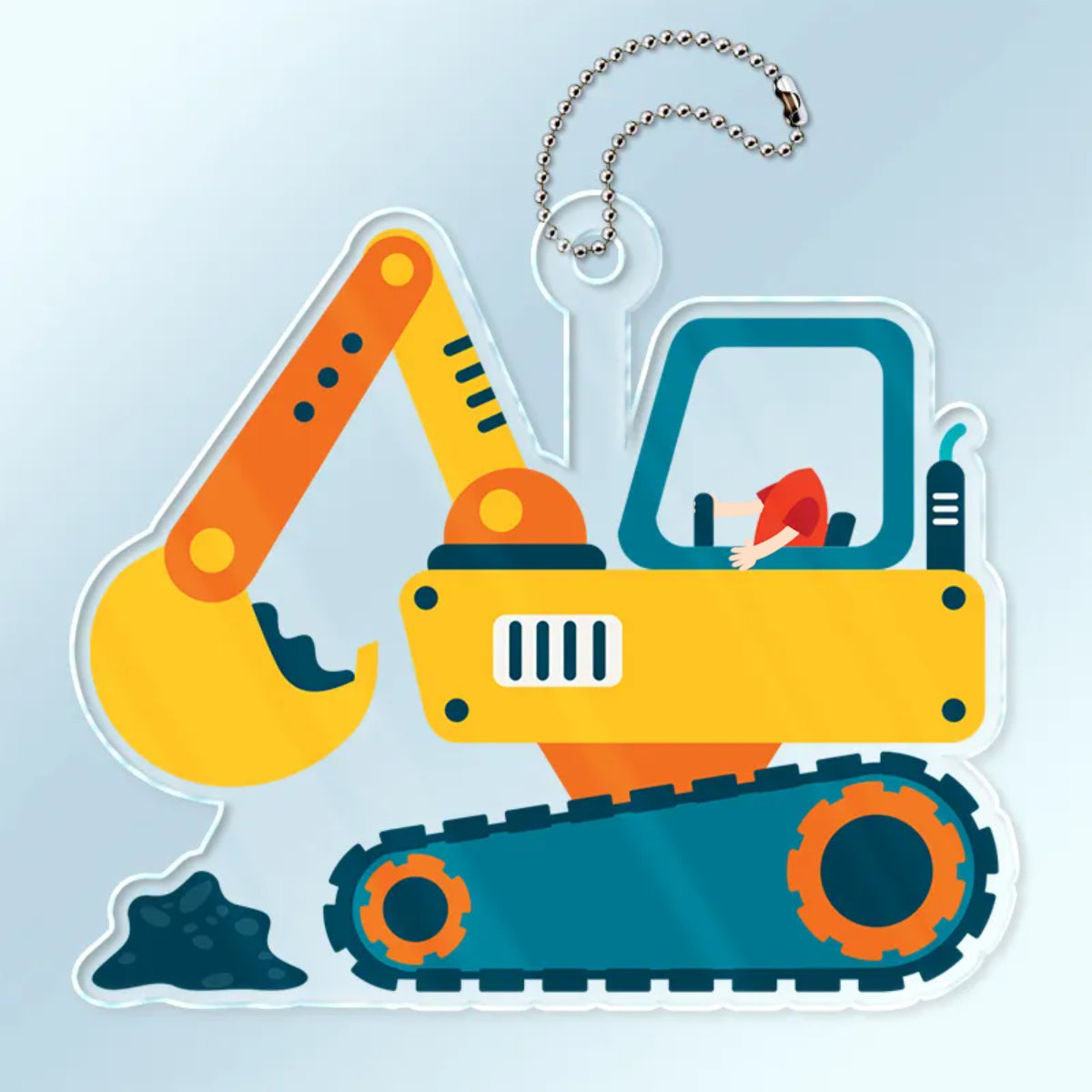 Custom cute head pendant