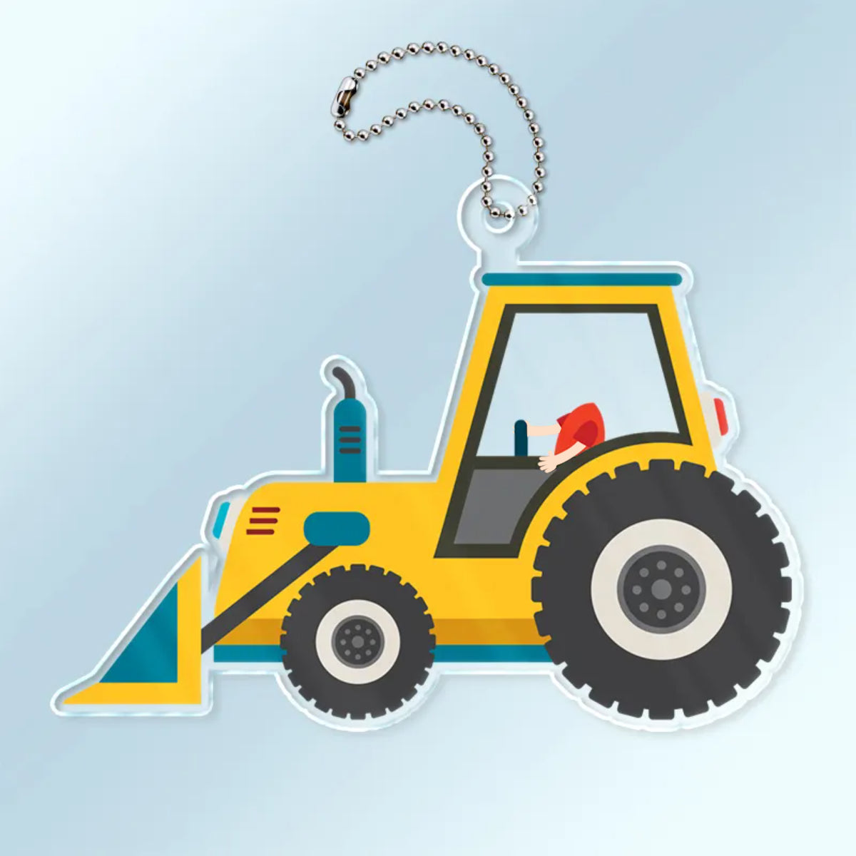 Custom cute head pendant