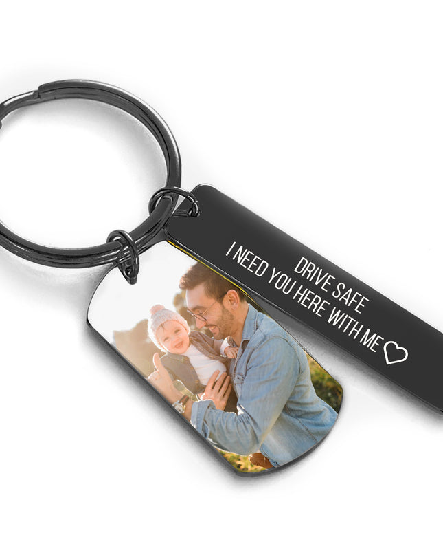 Personalized UV color printed metal keychain