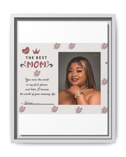 Personalized Mother's Day Framed Print, Gift for Mom, Custom Wall Art, Unique Home Décor, Family Keepsake