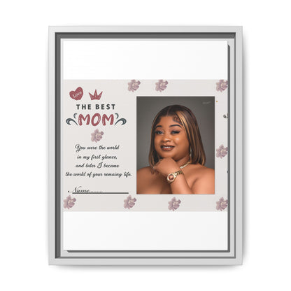 Personalized Mother's Day Framed Print, Gift for Mom, Custom Wall Art, Unique Home Décor, Family Keepsake