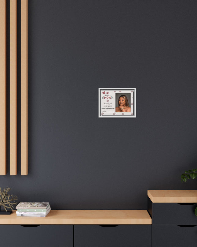 Personalized Mother's Day Framed Print, Gift for Mom, Custom Wall Art, Unique Home Décor, Family Keepsake