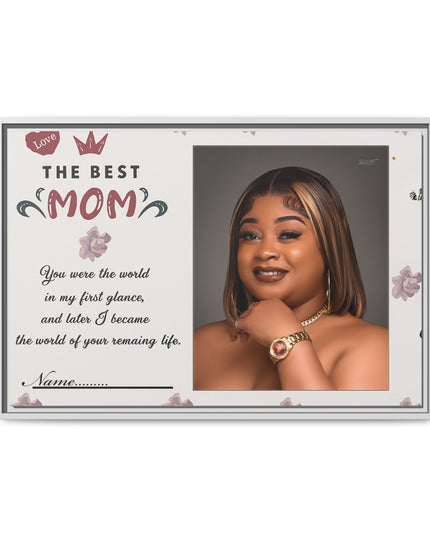 Personalized Mother's Day Framed Print, Gift for Mom, Custom Wall Art, Unique Home Décor, Family Keepsake