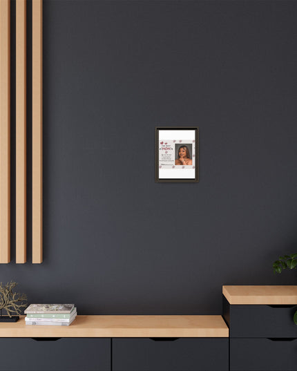 Personalized Mother's Day Framed Print, Gift for Mom, Custom Wall Art, Unique Home Décor, Family Keepsake