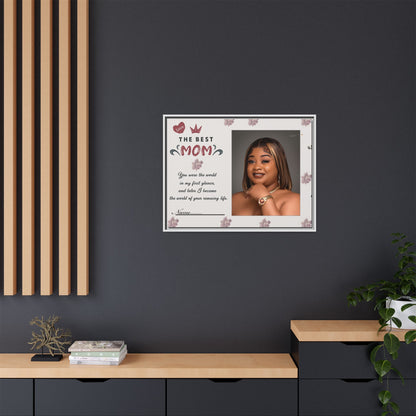 Personalized Mother's Day Framed Print, Gift for Mom, Custom Wall Art, Unique Home Décor, Family Keepsake