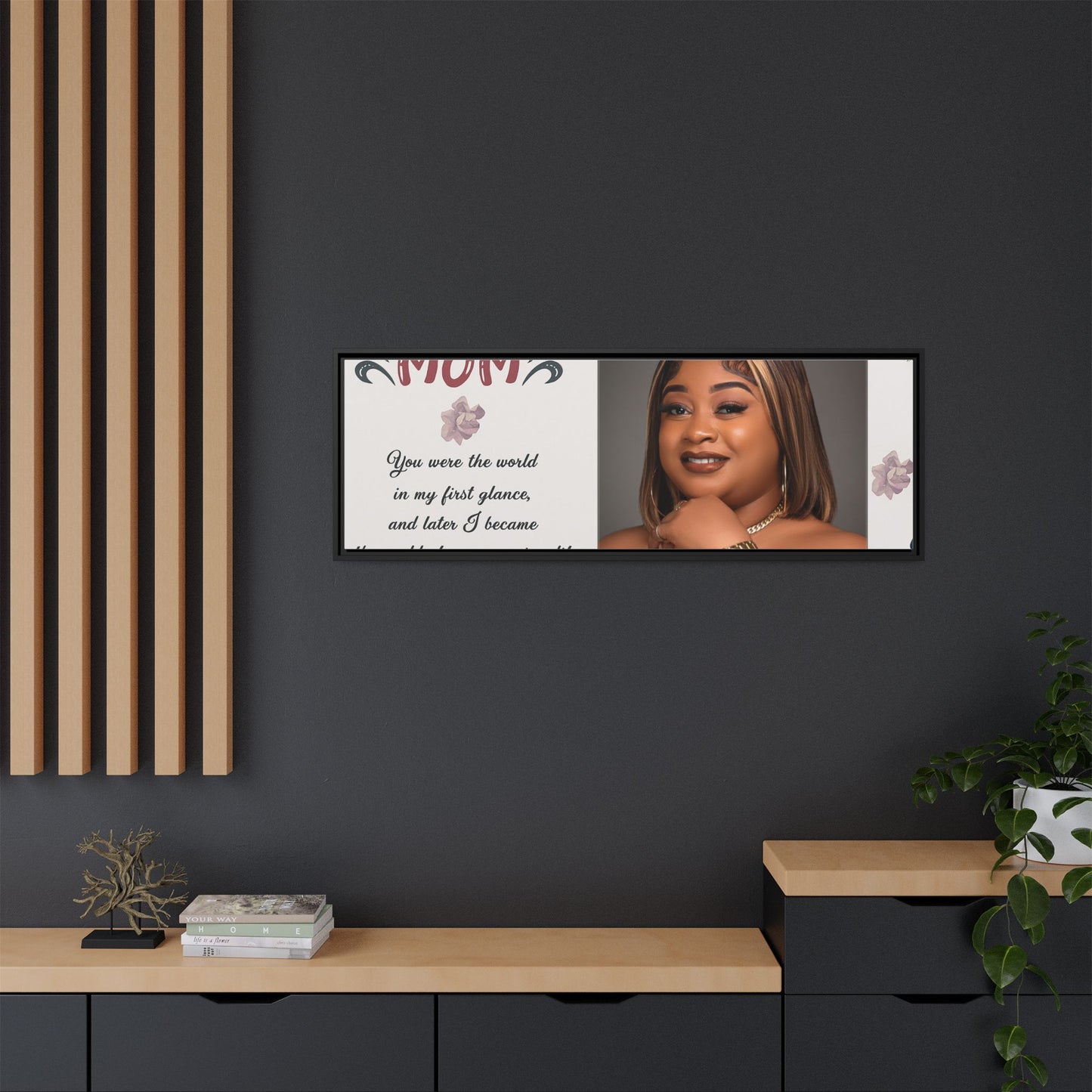 Personalized Mother's Day Framed Print, Gift for Mom, Custom Wall Art, Unique Home Décor, Family Keepsake
