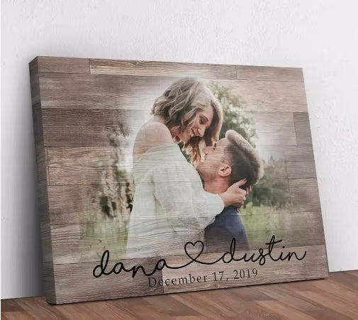 Personalized Wood Photo Frame