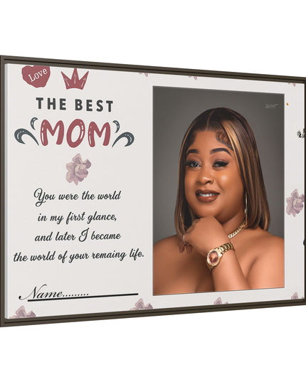 Personalized Mother's Day Framed Print, Gift for Mom, Custom Wall Art, Unique Home Décor, Family Keepsake