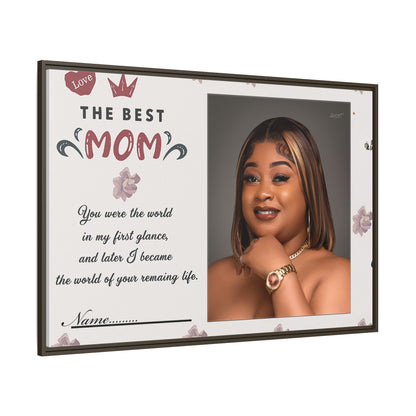 Personalized Mother's Day Framed Print, Gift for Mom, Custom Wall Art, Unique Home Décor, Family Keepsake