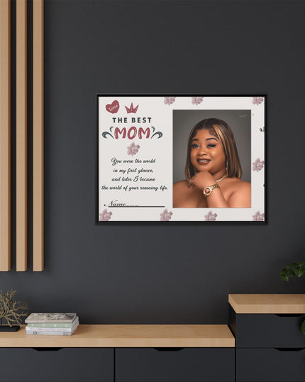 Personalized Mother's Day Framed Print, Gift for Mom, Custom Wall Art, Unique Home Décor, Family Keepsake