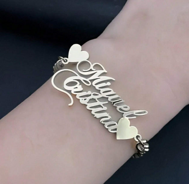 Stainless Steel Personalized Name Bracelet