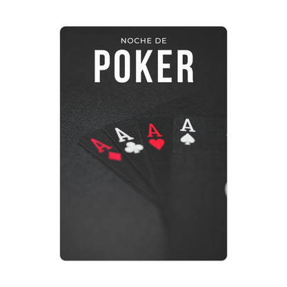 Poker Night Cards Set - Perfect for Game Nights, Tournaments, Gifts, Party( upload yr dsing or photo)