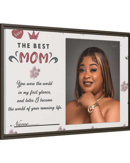 Personalized Mother's Day Framed Print, Gift for Mom, Custom Wall Art, Unique Home Décor, Family Keepsake