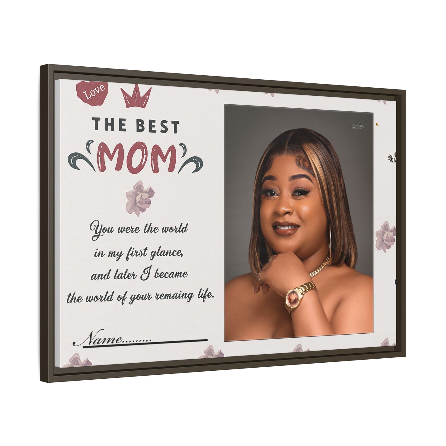Personalized Mother's Day Framed Print, Gift for Mom, Custom Wall Art, Unique Home Décor, Family Keepsake