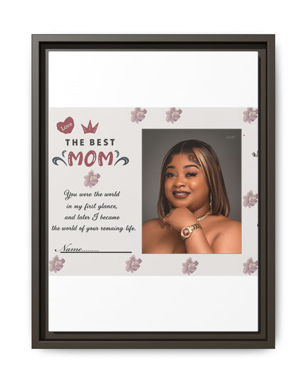 Personalized Mother's Day Framed Print, Gift for Mom, Custom Wall Art, Unique Home Décor, Family Keepsake