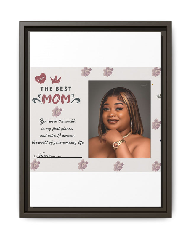 Personalized Mother's Day Framed Print, Gift for Mom, Custom Wall Art, Unique Home Décor, Family Keepsake