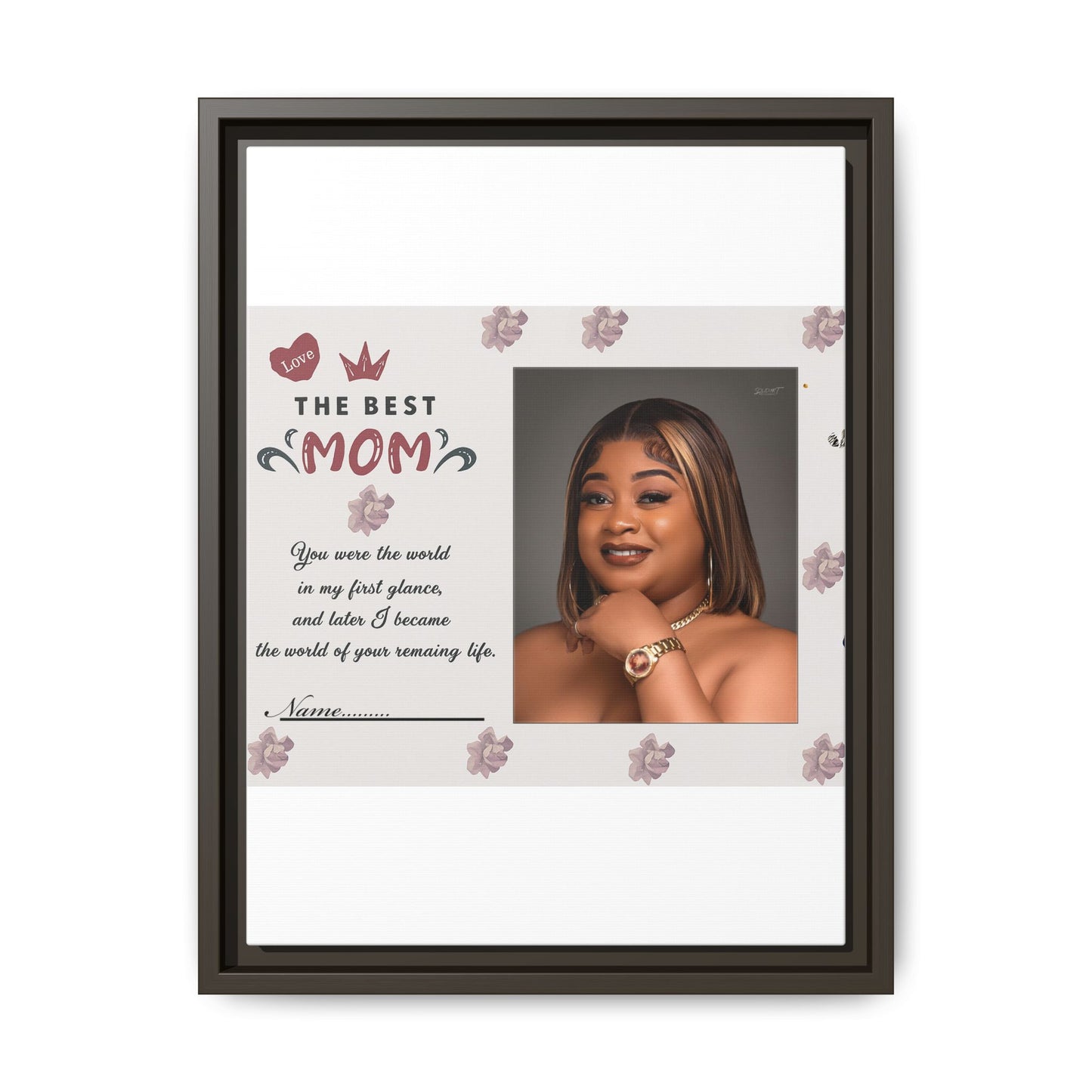 Personalized Mother's Day Framed Print, Gift for Mom, Custom Wall Art, Unique Home Décor, Family Keepsake