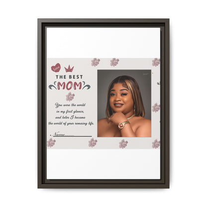 Personalized Mother's Day Framed Print, Gift for Mom, Custom Wall Art, Unique Home Décor, Family Keepsake