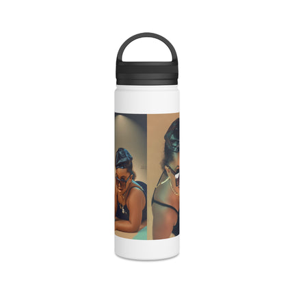 Chic Stainless Steel Water Bottle | Stylish Travel Flask, Leak-Proof Hydration, Perfect for Fitness, Outdoor Adventures, and Everyday Use