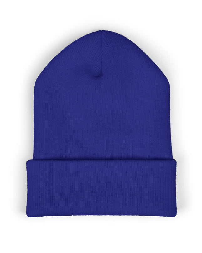 Birthday Embroidered Beanie, Classic Cuffed Hat, Personalized Winter Hat, Gift for Him/Her, Cozy Accessory for Celebrations