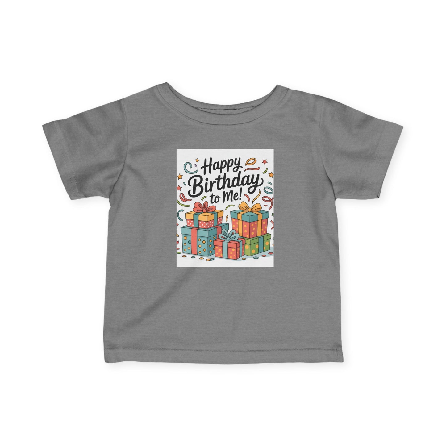 Happy Birthday Infant T-Shirt, Cute Baby Birthday Gift