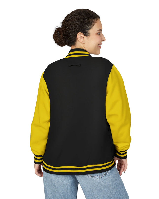 Stylish Unisex Heavyweight Letterman Jacket - Perfect for Game Days, Casual Outings