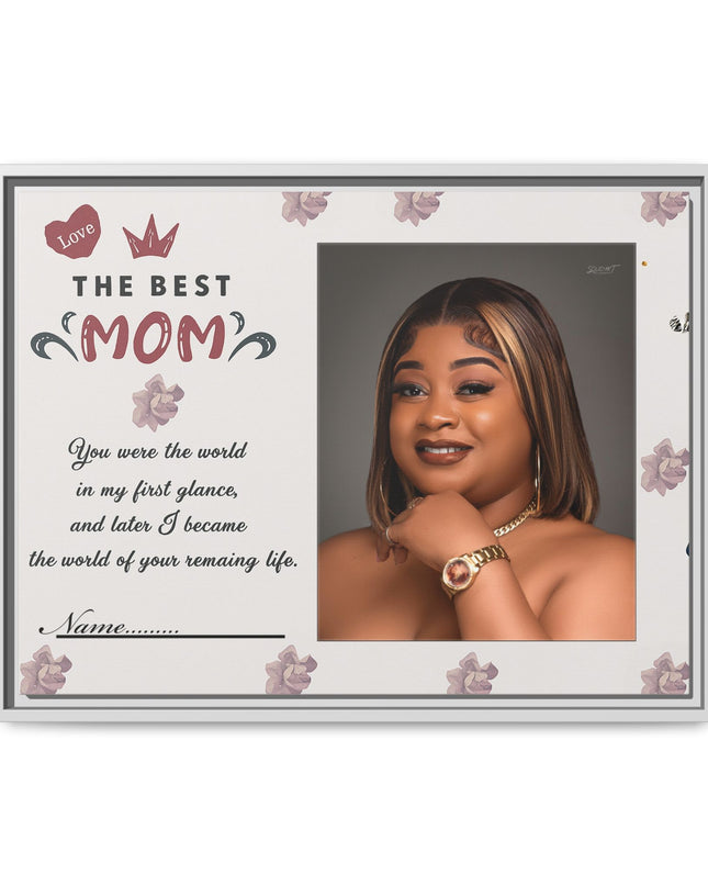 Personalized Mother's Day Framed Print, Gift for Mom, Custom Wall Art, Unique Home Décor, Family Keepsake