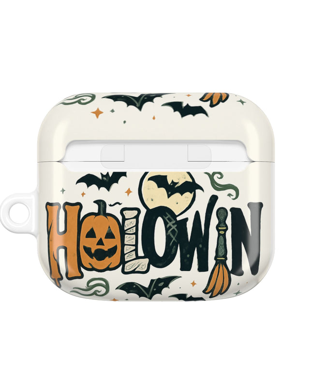 Halloween AirPod Case, Spooky Earbud Cover, Fall Accessory, Pumpkin Decor, Witch Craft Gift, Trick or Treat Storage
