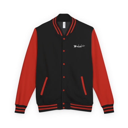 Stylish Unisex Heavyweight Letterman Jacket - Perfect for Game Days, Casual Outings