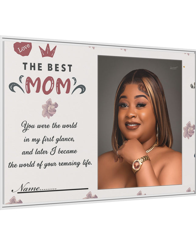 Personalized Mother's Day Framed Print, Gift for Mom, Custom Wall Art, Unique Home Décor, Family Keepsake