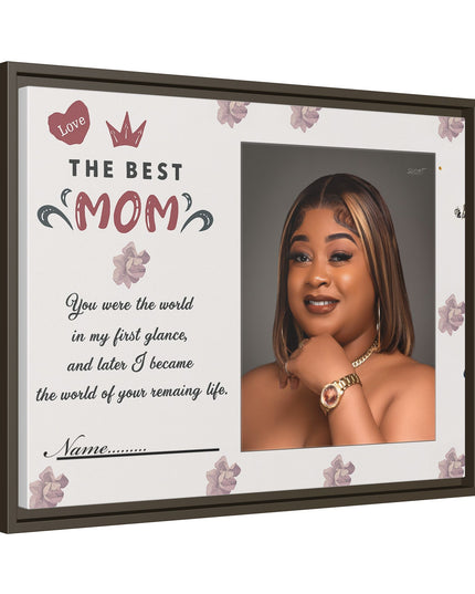 Personalized Mother's Day Framed Print, Gift for Mom, Custom Wall Art, Unique Home Décor, Family Keepsake