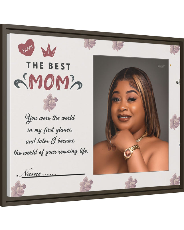 Personalized Mother's Day Framed Print, Gift for Mom, Custom Wall Art, Unique Home Décor, Family Keepsake