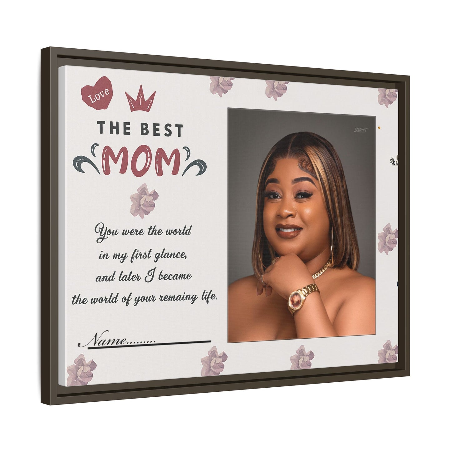 Personalized Mother's Day Framed Print, Gift for Mom, Custom Wall Art, Unique Home Décor, Family Keepsake