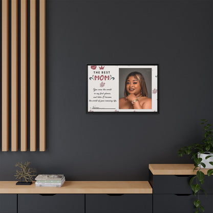 Personalized Mother's Day Framed Print, Gift for Mom, Custom Wall Art, Unique Home Décor, Family Keepsake